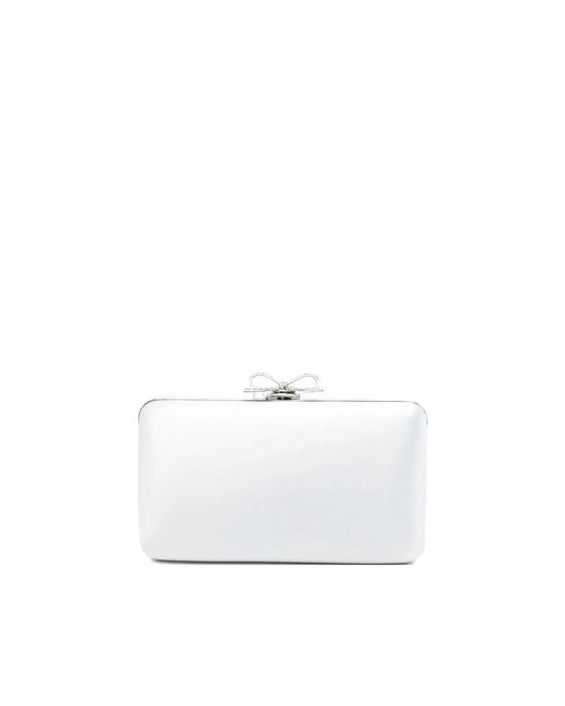 Self-Portrait White Clutches