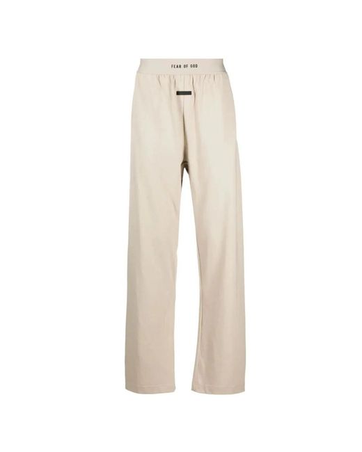 Fear Of God Natural Wide Trousers for men