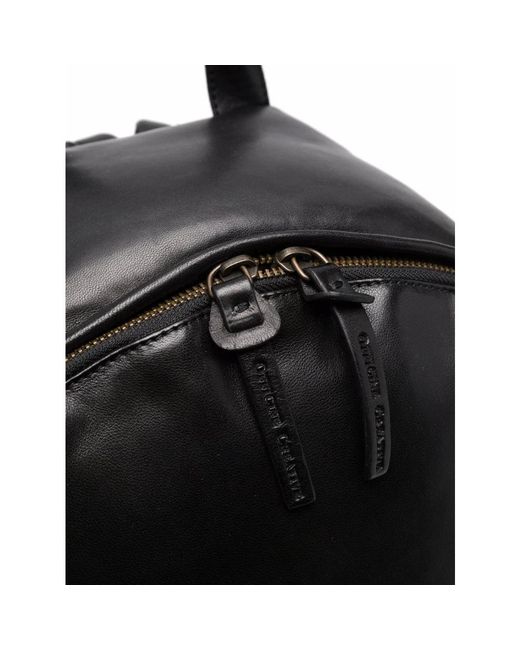 Officine Creative Black Backpacks for men
