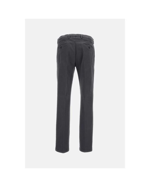 BRIGLIA Gray Chinos for men