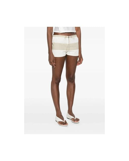 Paloma Wool Natural Short Shorts