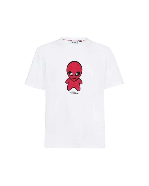 Gcds White T-Shirts for men
