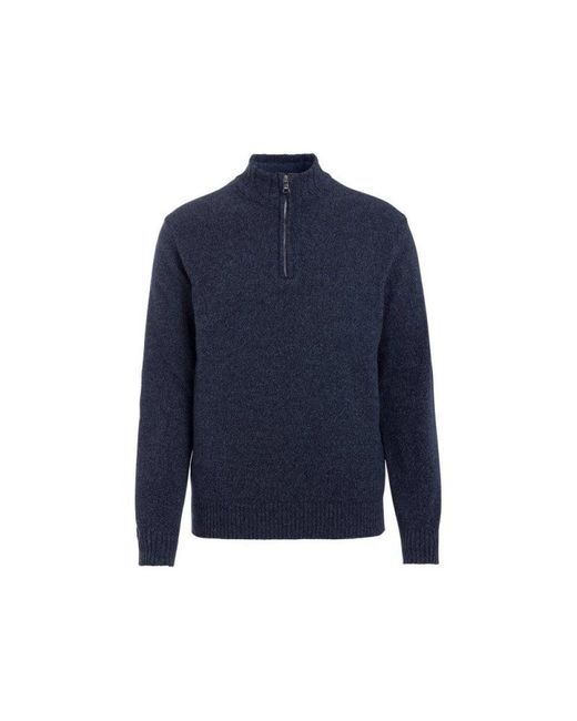 Oscar Jacobson Blue V-Neck Knitwear for men