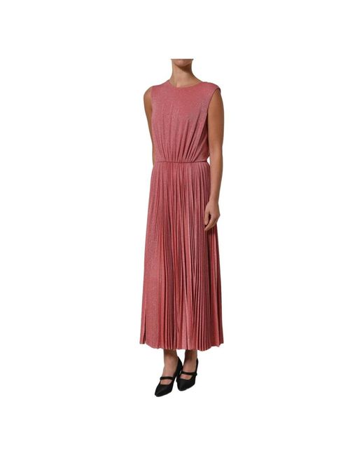 Dolce & Gabbana Red Maxi Dresses