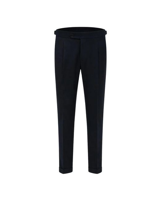 Franzese Collection Blue Suit Trousers for men