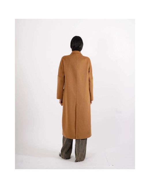 Hope Jassen ,Bruin ,Leer Nola Cappotto in het Brown
