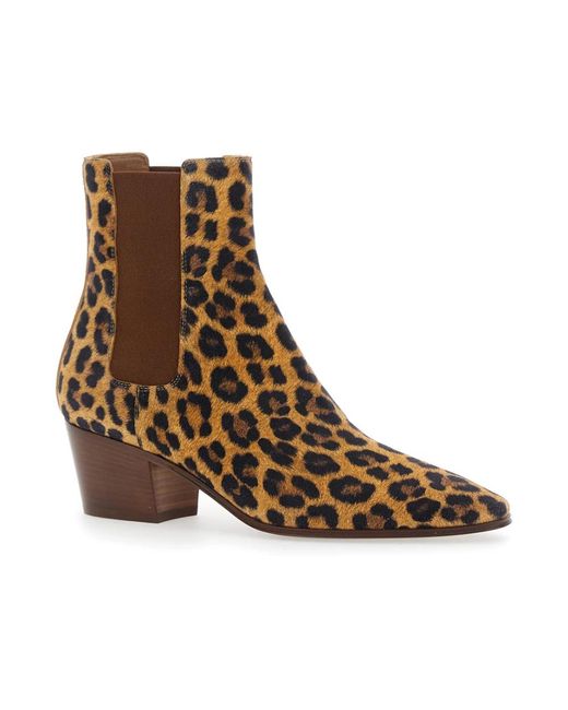Cowboy Boots Casadei de color Brown