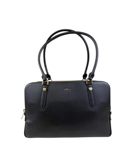 Furla Black Handbags