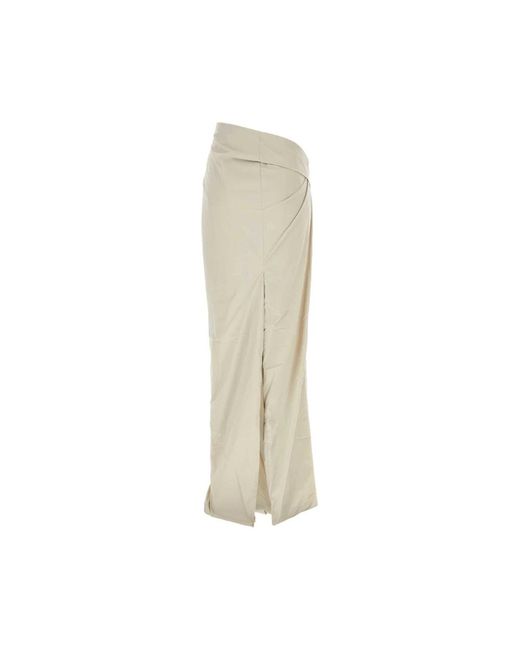 Entire studios Maxi Skirts in het Natural