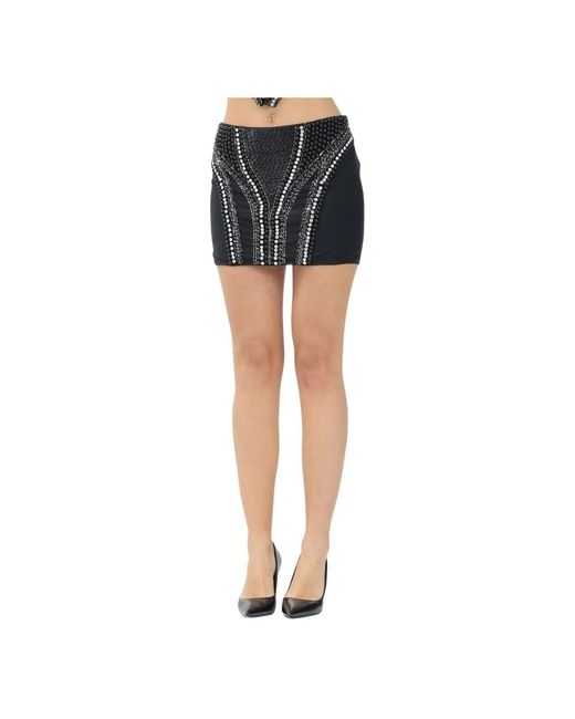 Short Skirts Patrizia Pepe de color Blue