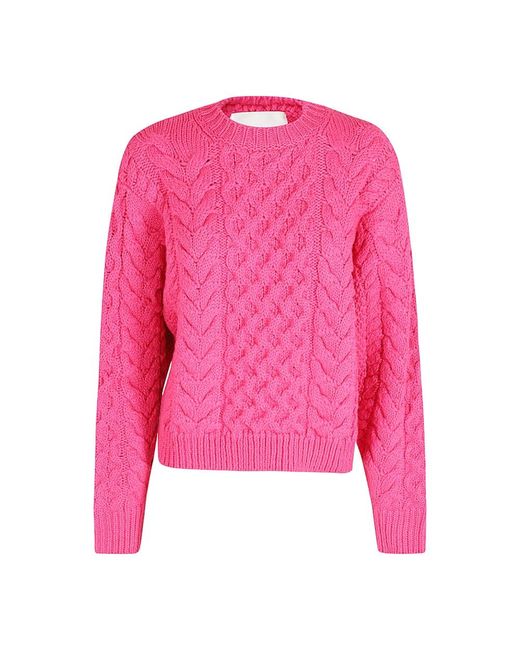 Isabel Marant Pink Round-Neck Knitwear