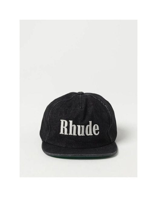 Caps di Rhude in Black da Uomo