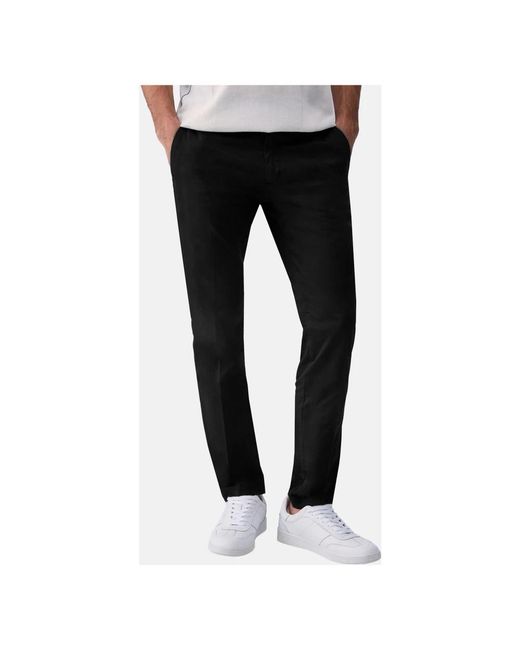 Liu Jo Black Slim-Fit Trousers for men