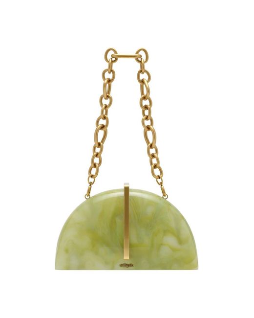 Cult Gaia Green Clutches