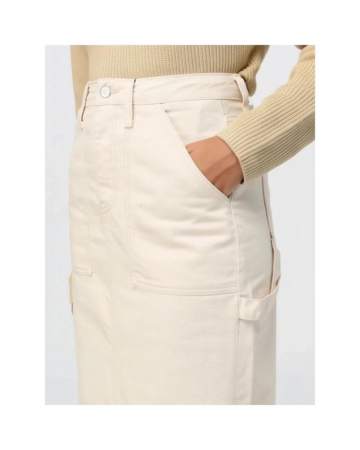 Calvin Klein Natural Denim Skirts