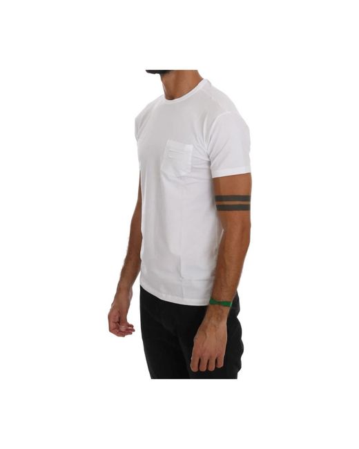 Tops > t-shirts Daniele Alessandrini pour homme en coloris White