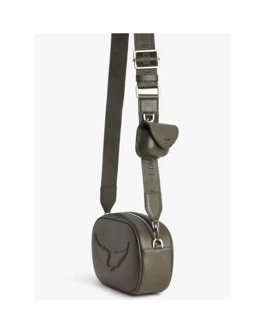Zadig & Voltaire Green Tasche Rock With You