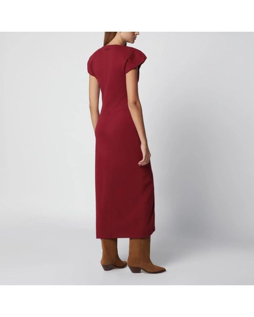 Isabel Marant Red Midi Dresses