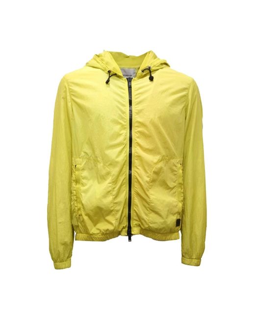 Dondup Yellow Light Jackets for men