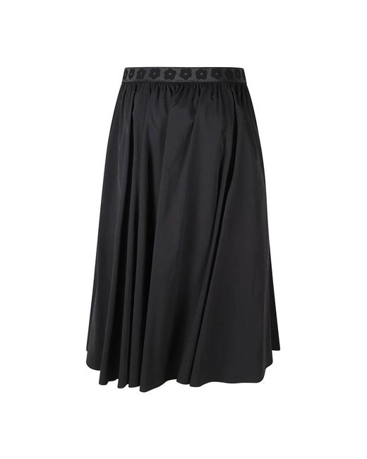 KENZO Black Midi Skirts