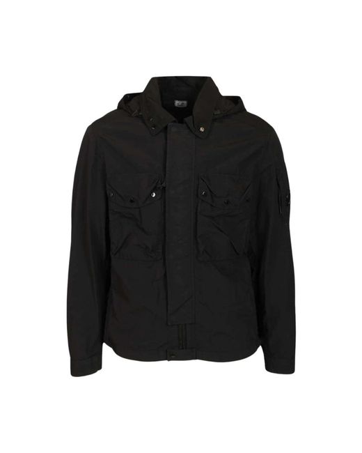 C P Company Black Light Jackets for men