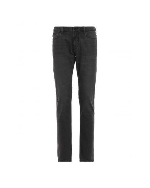 Emporio Armani Gray Slim Fit Jeans for men