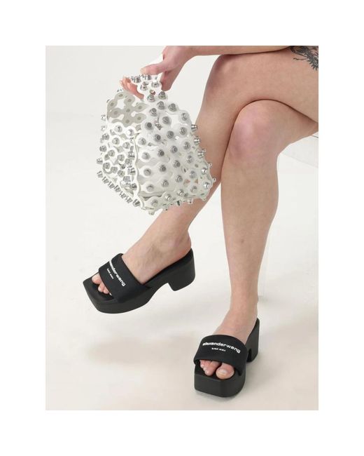 Alexander Wang White Handbags
