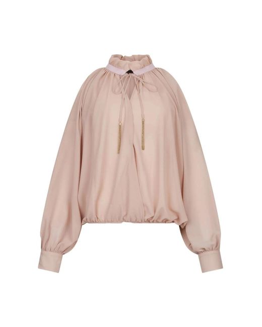 Liu Jo Cut-Out Blouse in het Pink