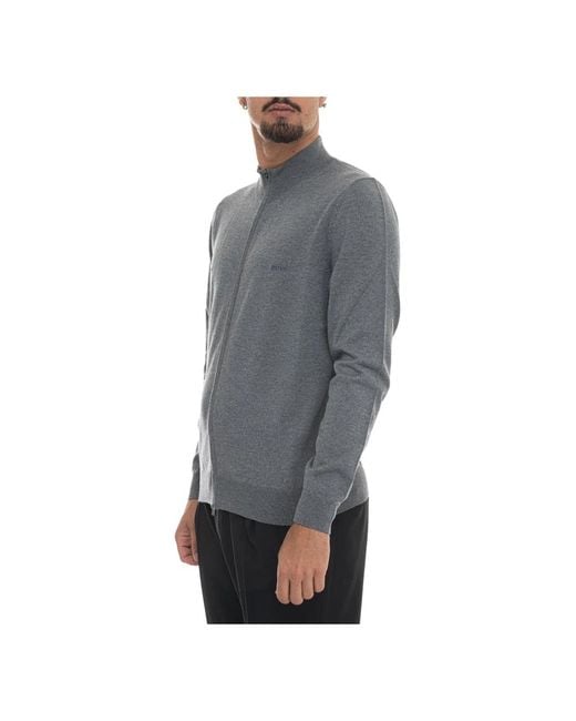 Cardigans HUGO pour homme en coloris Gray