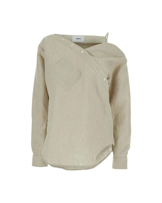 Blouses Coperni de color Natural