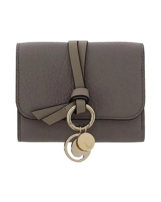 Wallets & Cardholders Chloé en coloris Gray