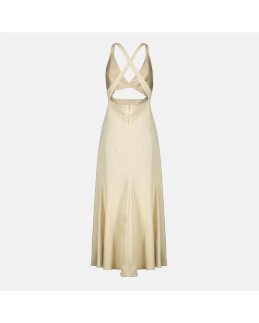 Rabanne Natural Maxi Dresses