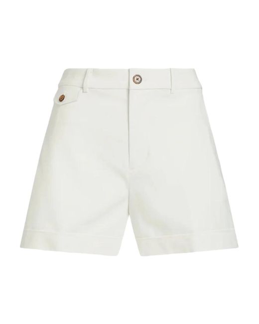 Shorts blancos para mujer Ralph Lauren de color White