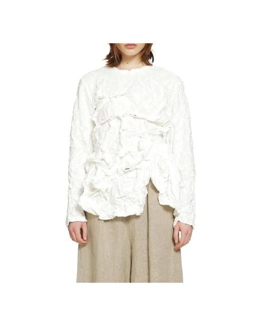 Comme des Garçons White Blouses