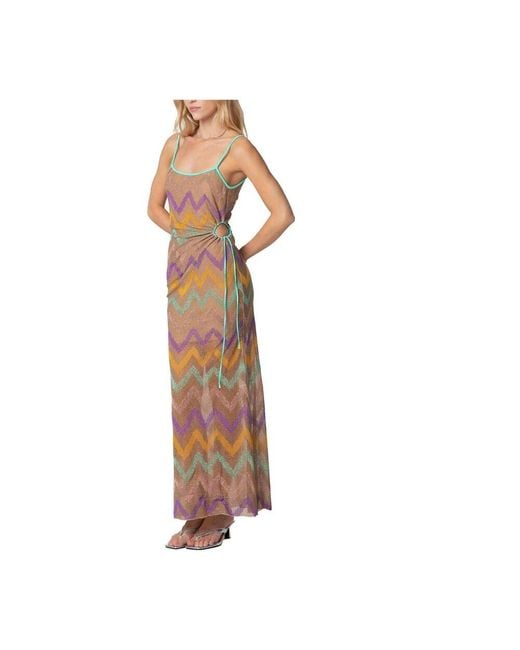 Maxi Dresses FK de color Brown
