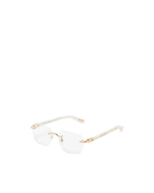 Cartier White Glasses for men