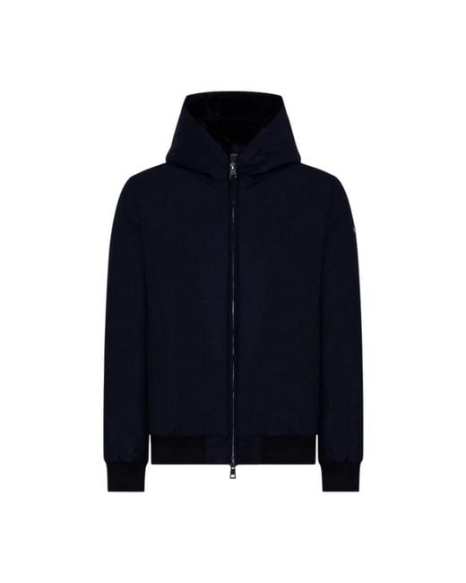 DUNO Vigo Hooded Jacket in het Blue voor heren