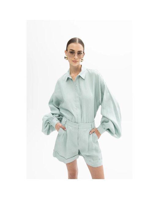ACTUALEE Bermuda Shorts in het Blue