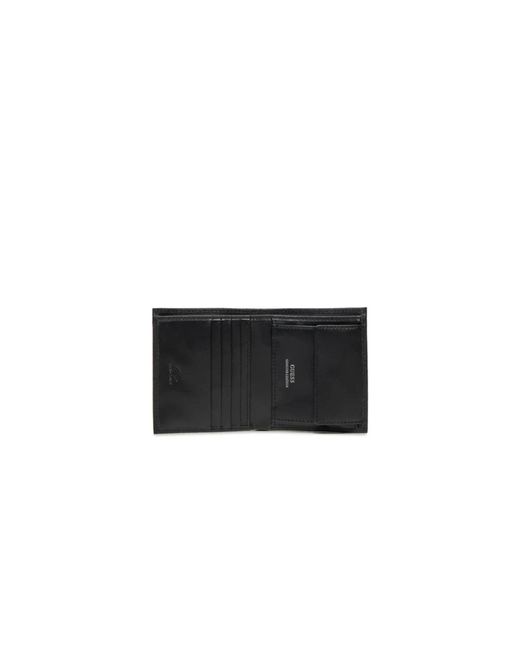Guess Accessoires ,Zwart ,Leer Saffiano Billfold Portemonnee in het Black voor heren