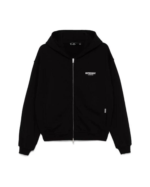 Zip-Throughs di Represent in Black da Uomo