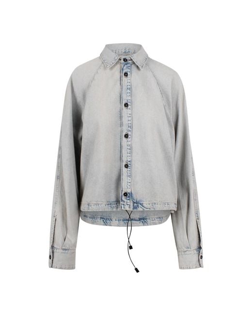 Haikure Gray Denim Shirts
