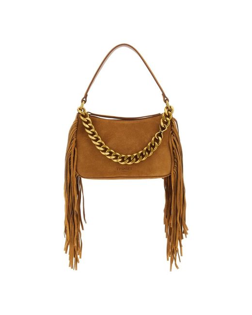 Twinset Brown Shoulder Bags