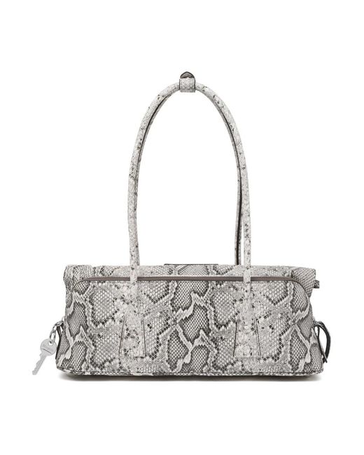 Maison Margiela Gray Shoulder Bags