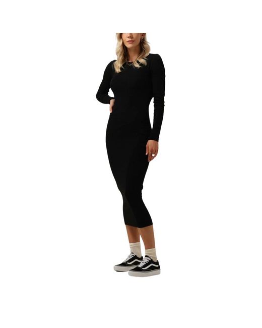 Envii Midi Dresses in het Black