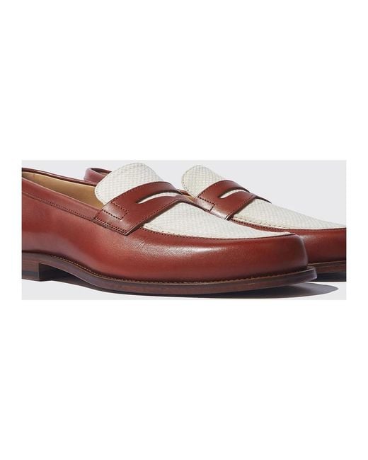 Scarosso Red Loafers for men