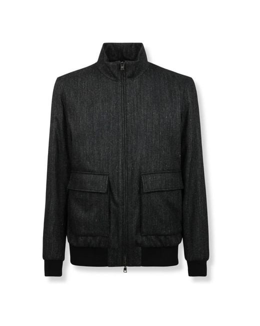 Light Jackets Herno de hombre de color Black