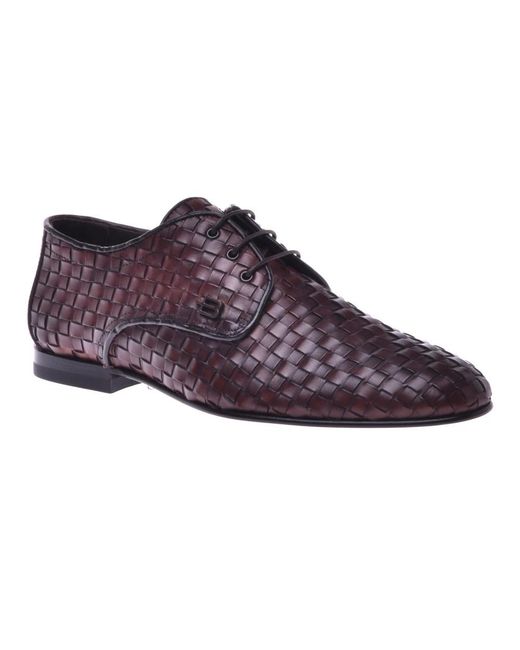 Baldinini Purple Business Shoes for men