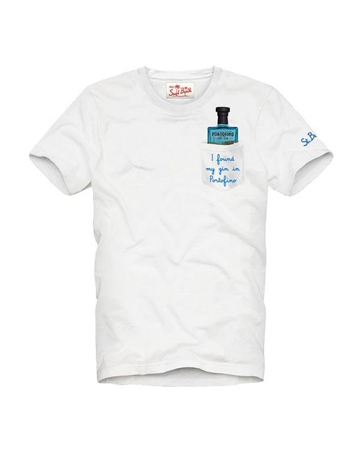 Mc2 Saint Barth Weiße t-shirts und polos kollektion in White für Herren