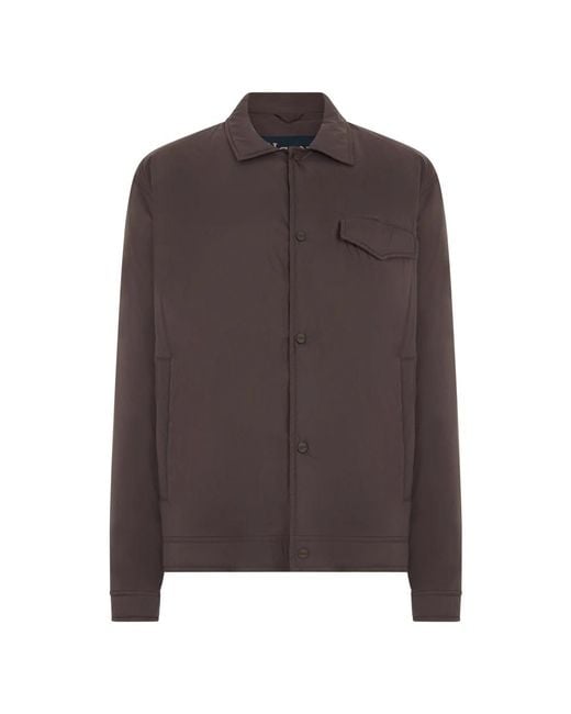 Herno Brown Light Jackets for men