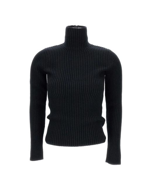 Max Mara Truien & Vesten ,Zwart ,Zwarte Aral 1234 Modieuze Stijlvolle Jurk in het Black
